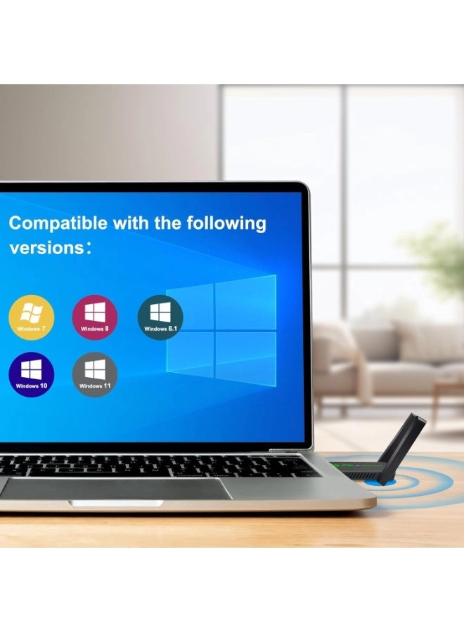 Wireless USB WiFi Adapter - Dual Band 2.4/5Ghz USB Wireless