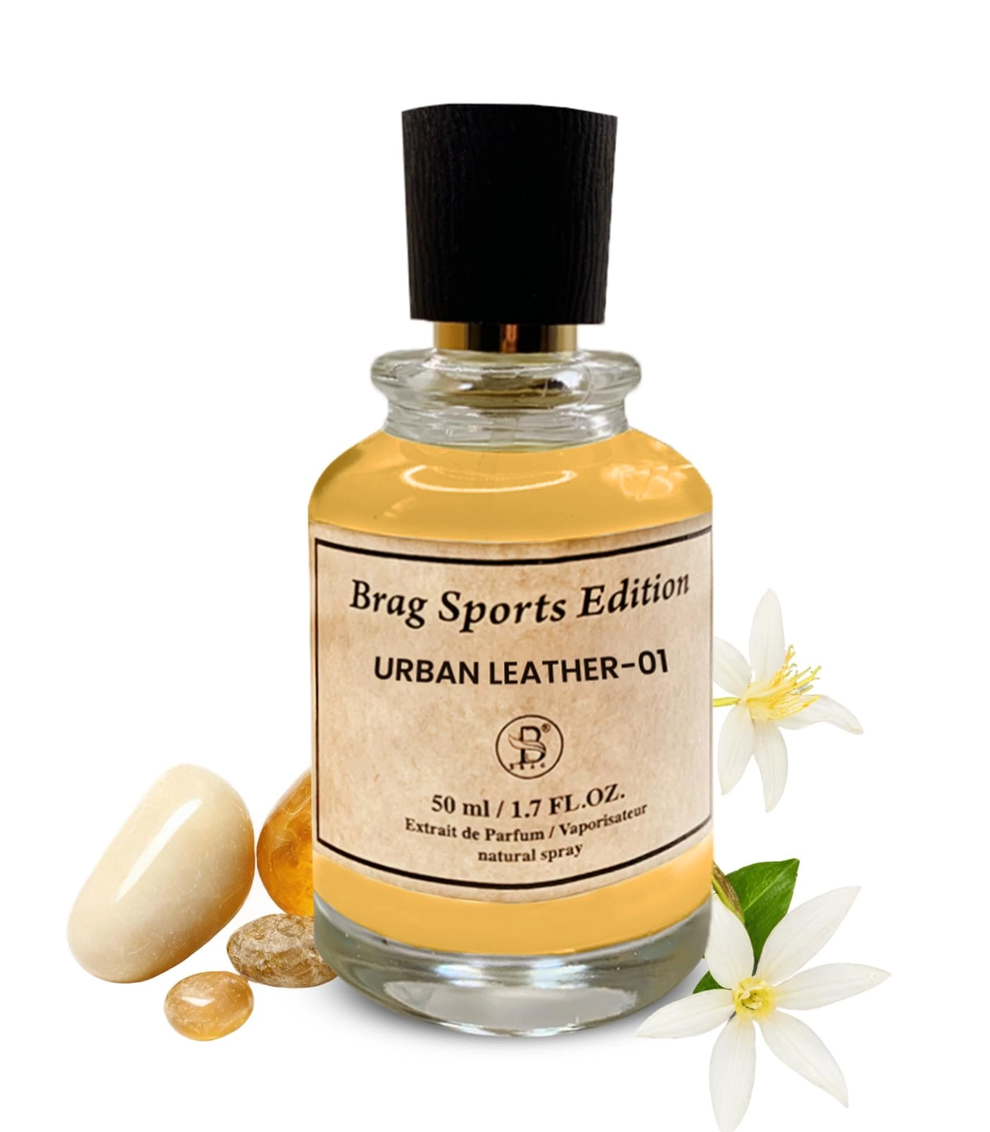 B Brag, JABAL AL WARD PERFUMES INDUSTRY LLC, JABAL AL WARD PERFUMES INDUSTRY LLC. AJMAN,UAE Urban Leather 01 Eau de Parfum 50 ml