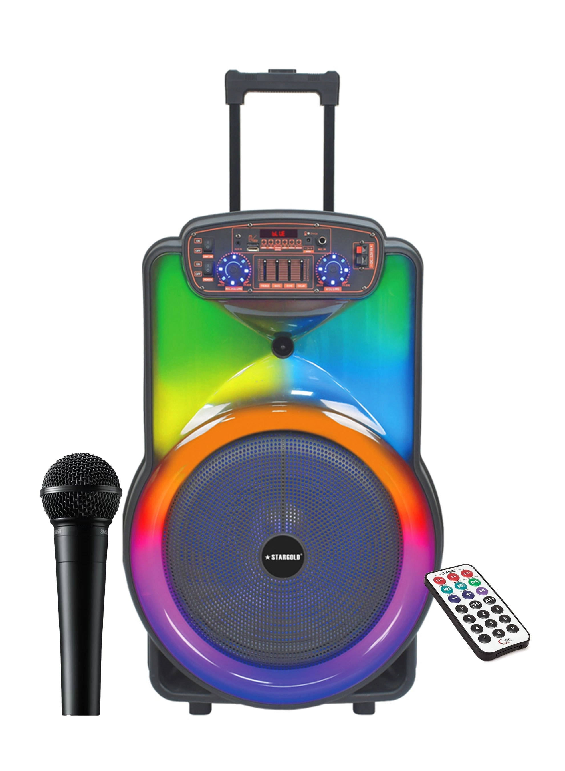 STARGOLD INTERNATIONAL Multimedia Trolley Speaker - 60 Watts