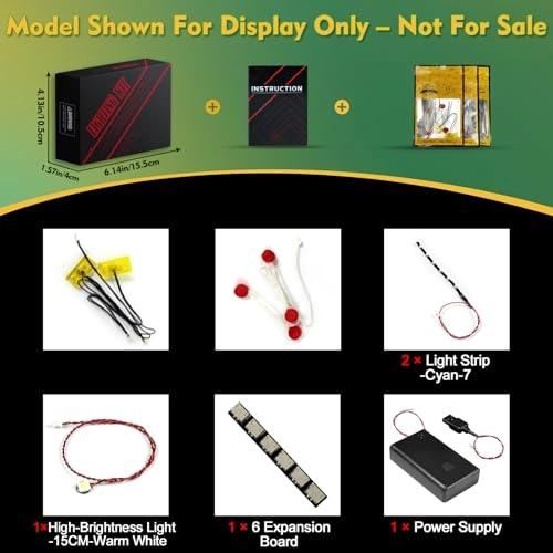 Light kit Compatible with Lego 75433 Jango Fett's Starship