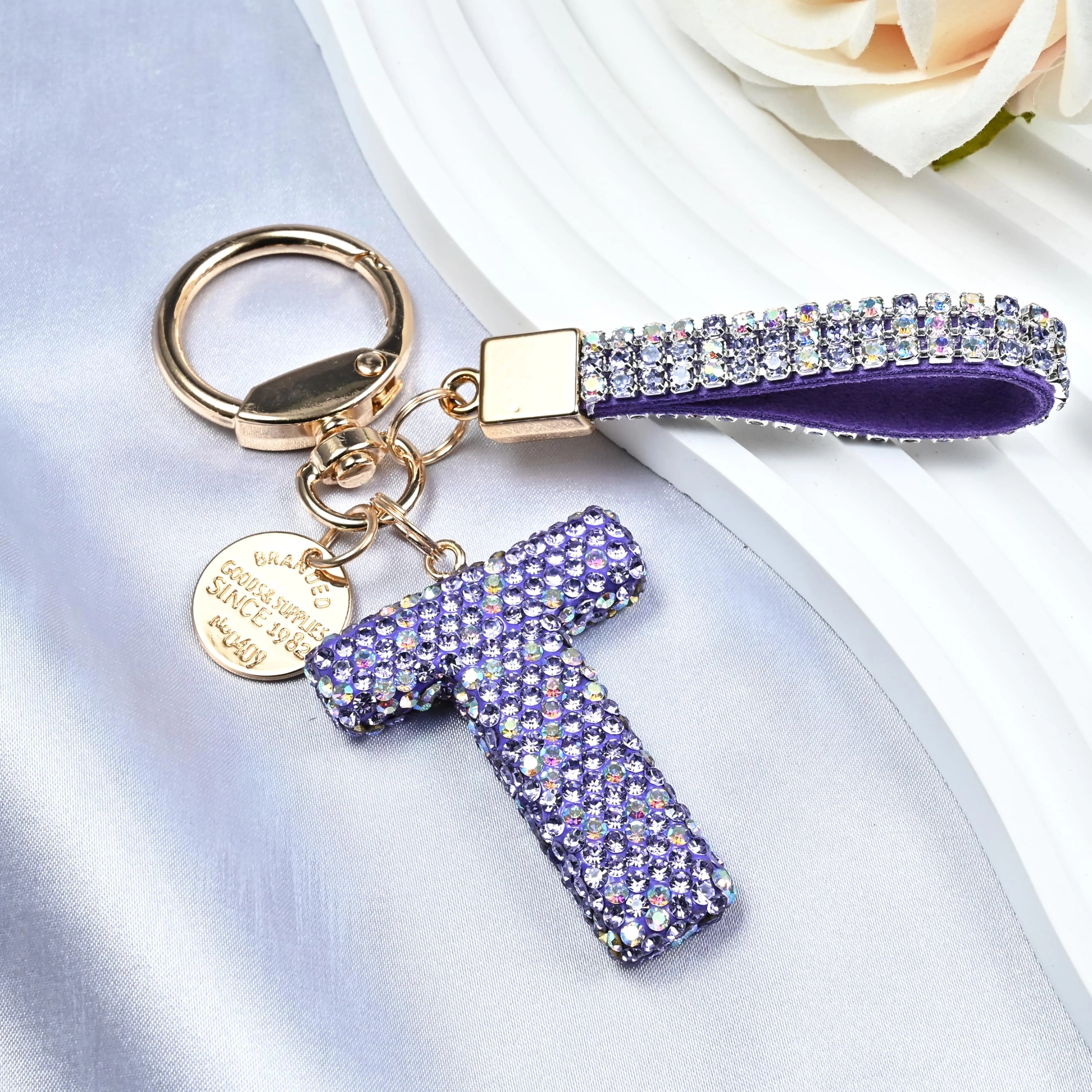 Initial Letter Keychain - Letter