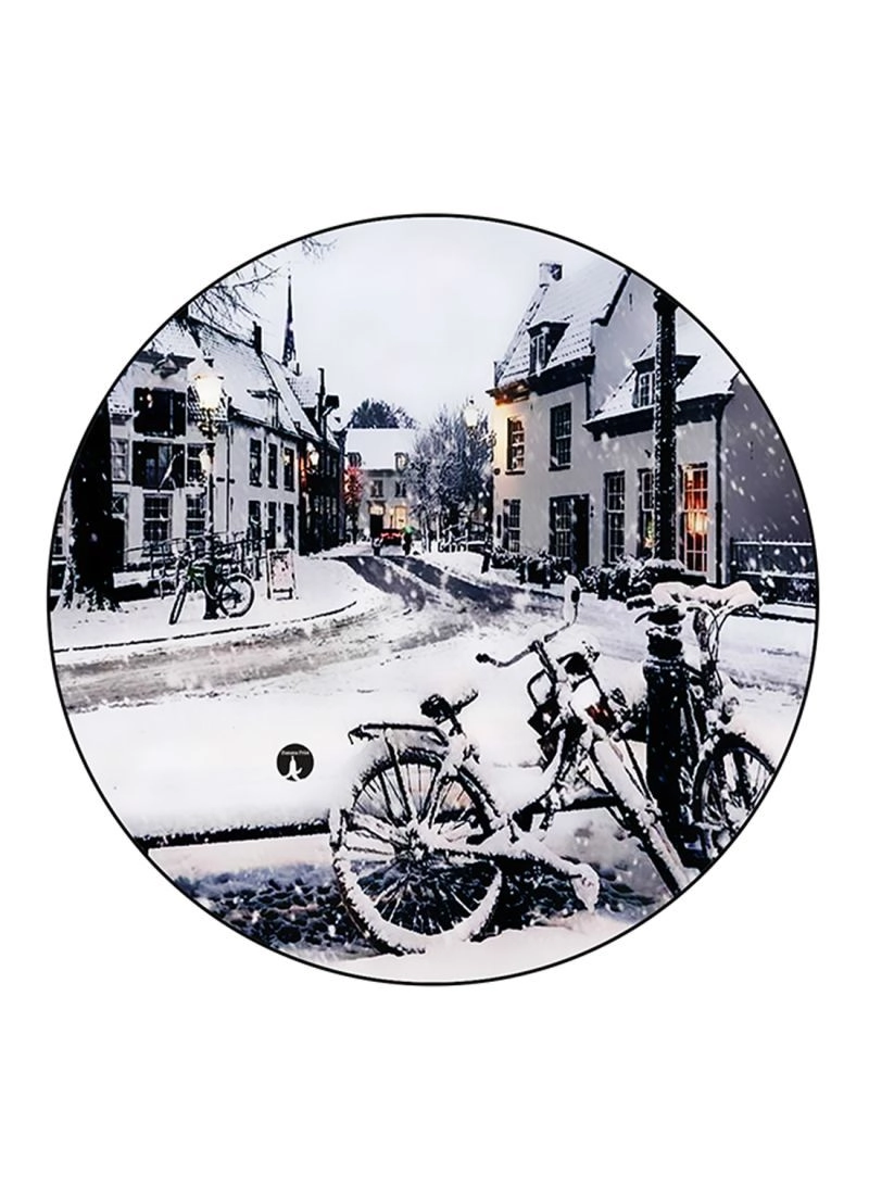 Bike Printed Mouse Pad