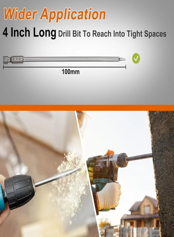 Screwdriver Bit Set - 30 Pcs 4 Inch