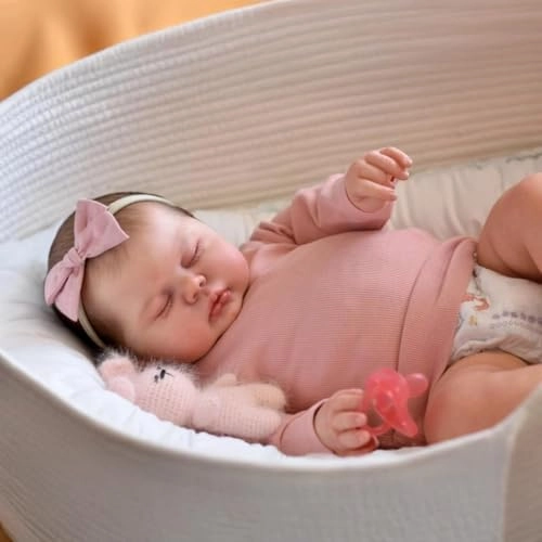 Reborn Baby Doll - 19 Inch Vinyl Cloth Body Ages 3+