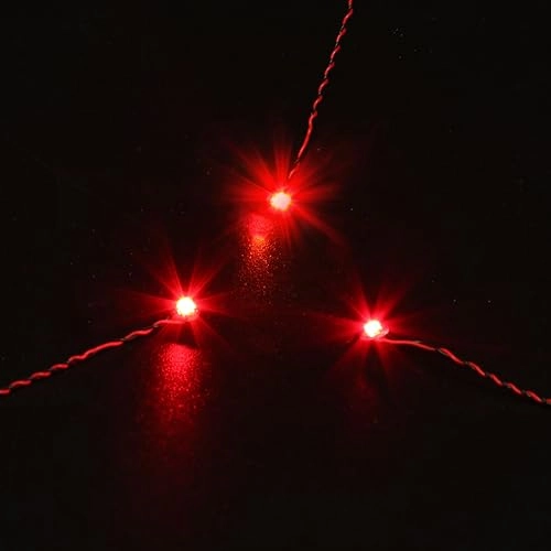 Red Light Beads - Plastic for LEGO Bricks Pack