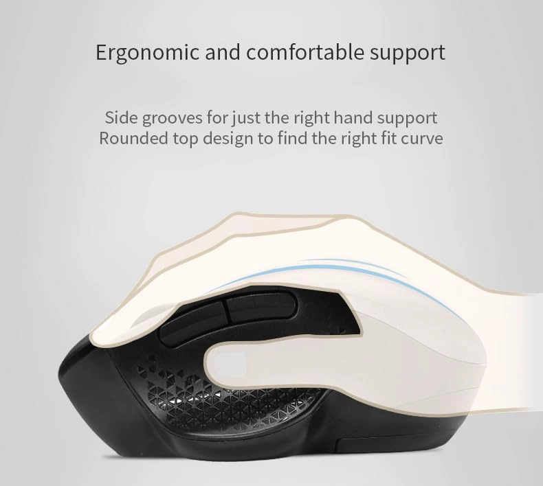 Vertical Ergonomic Mouse - Bluetooth & Wireless Dual Modes