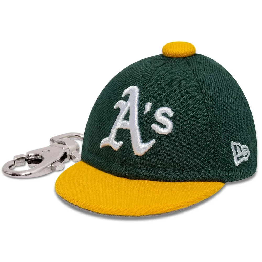New Era MLB Mini Cap Key Chain - Oakland Athletics
