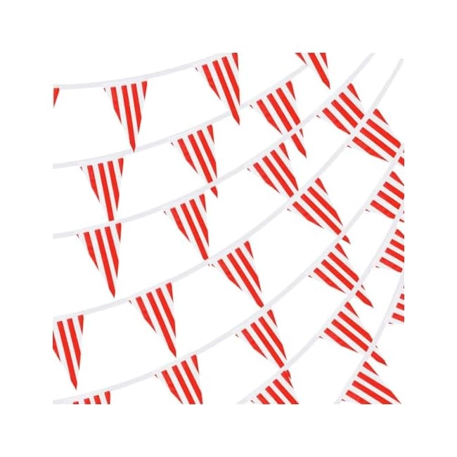 rubfac Pennant Banner - 120pcs Birthday