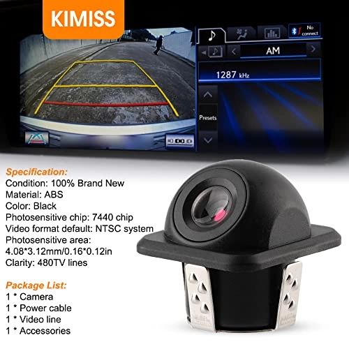 Reverse Camera - Night vision 720x580 pixels