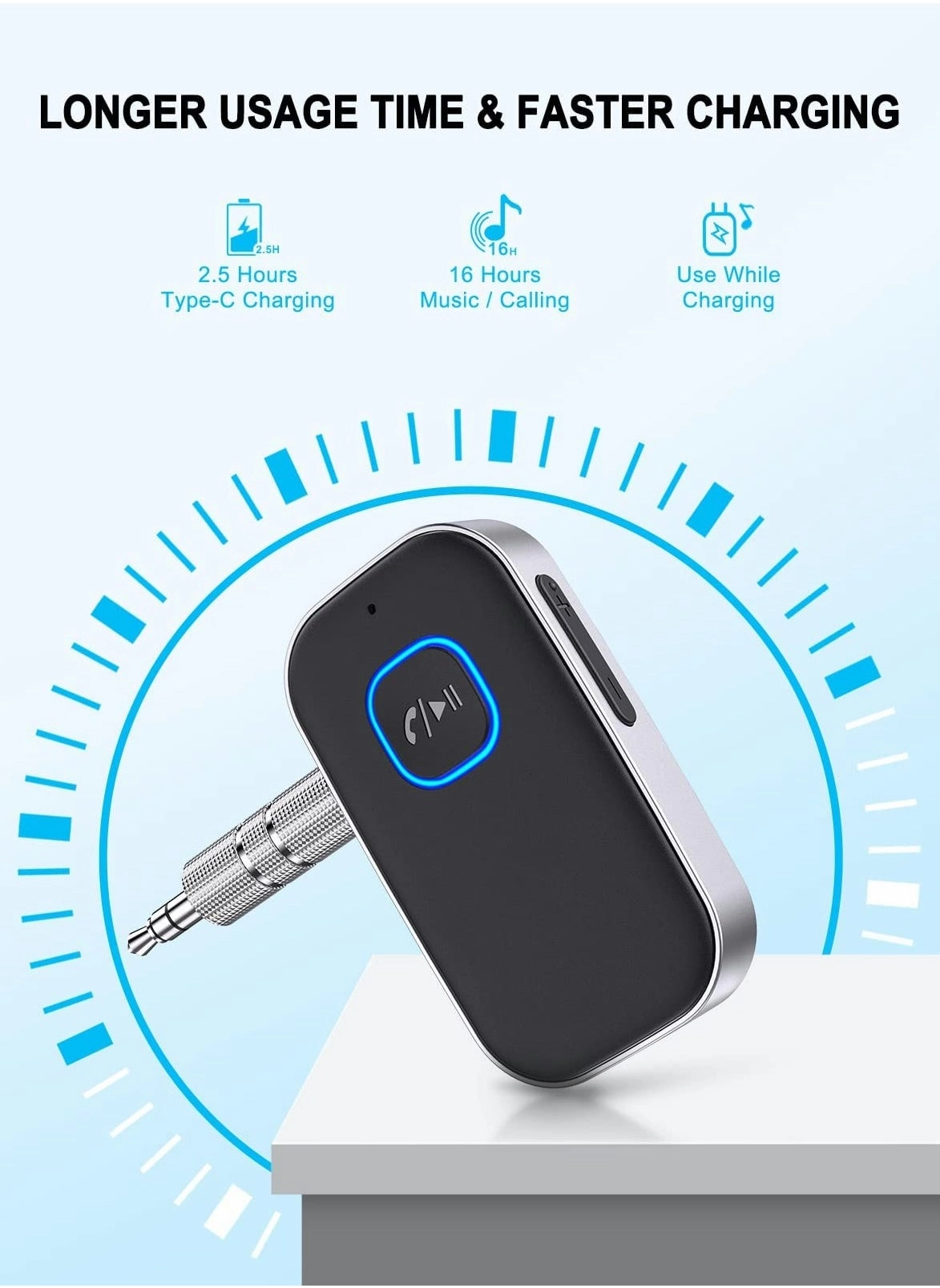 Bluetooth Aux Adapter 5.0