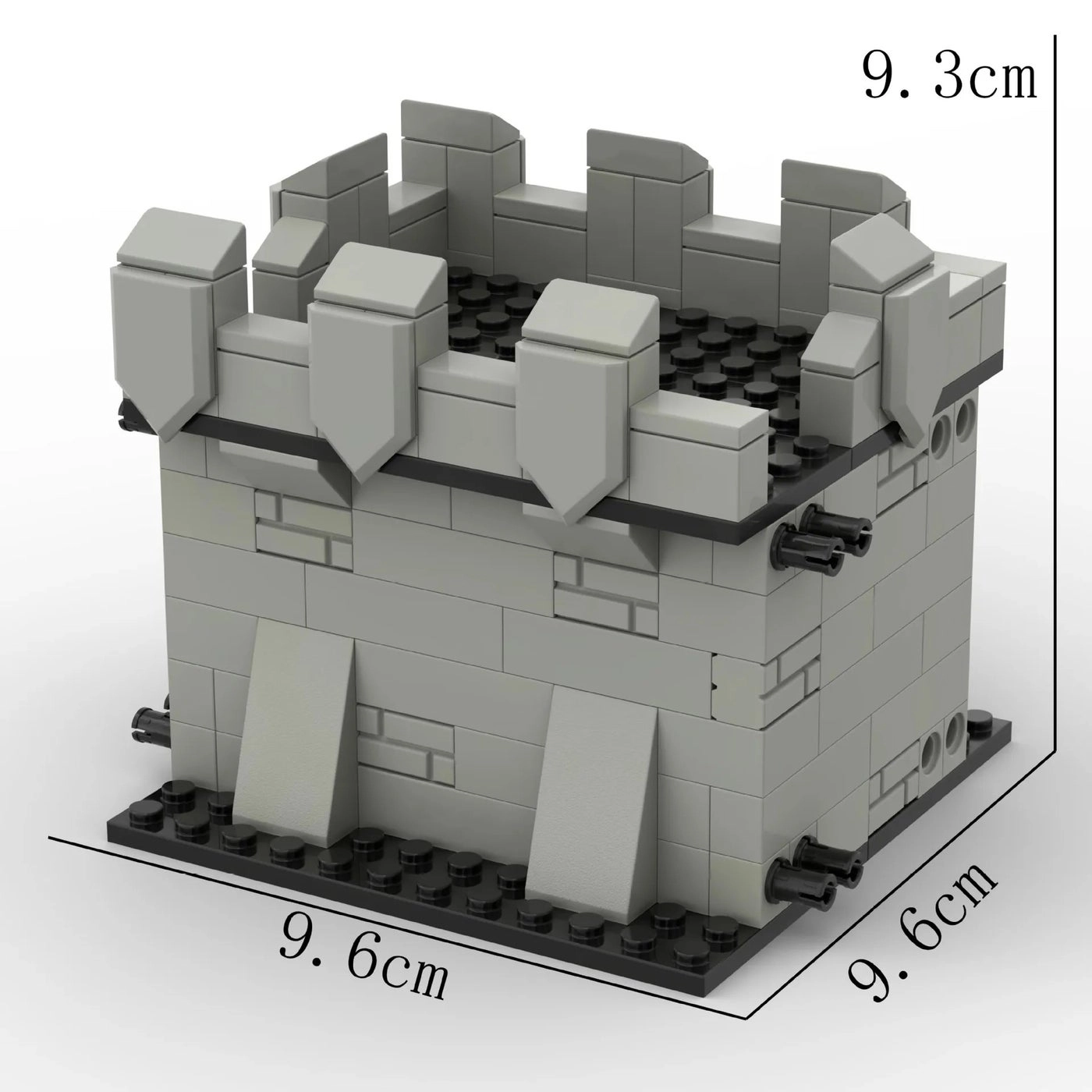 Ancient City Wall Scene