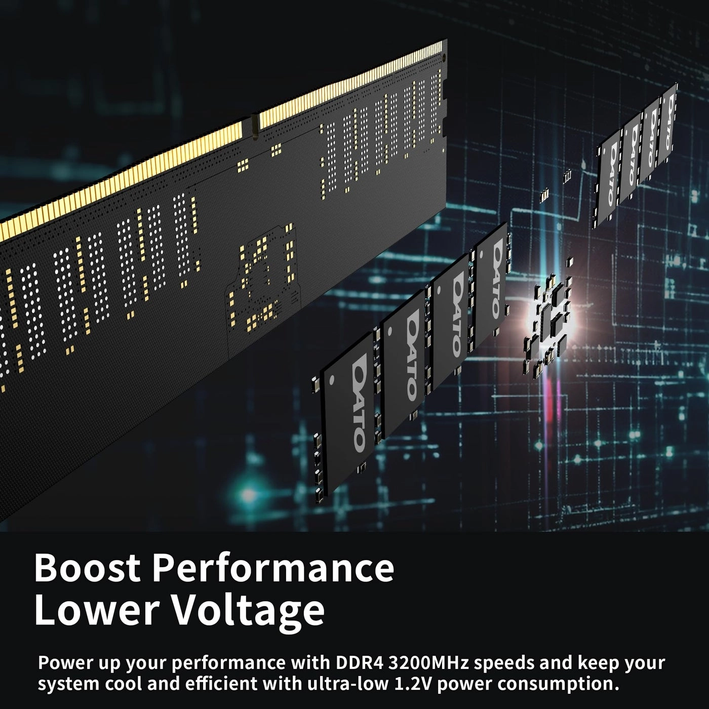 Desktop Memory Module - 16GB (8GBx2) 3200MHz 288-Pin DDR4