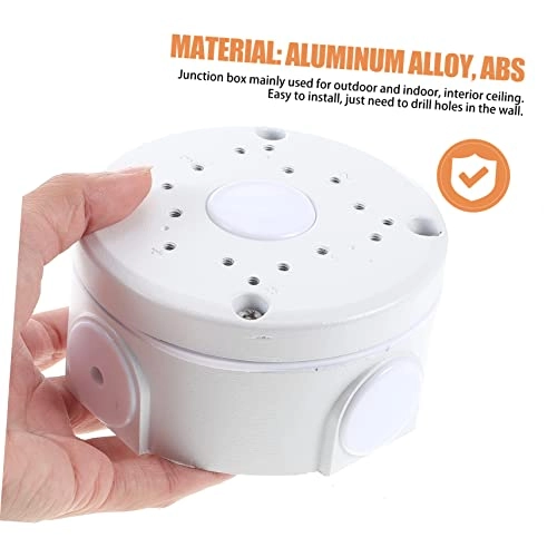 Camera Junction Box - 10X10X5CM 2pcs White