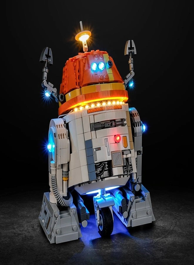 Vaodest Led Light for Lego 75416 Chopper
