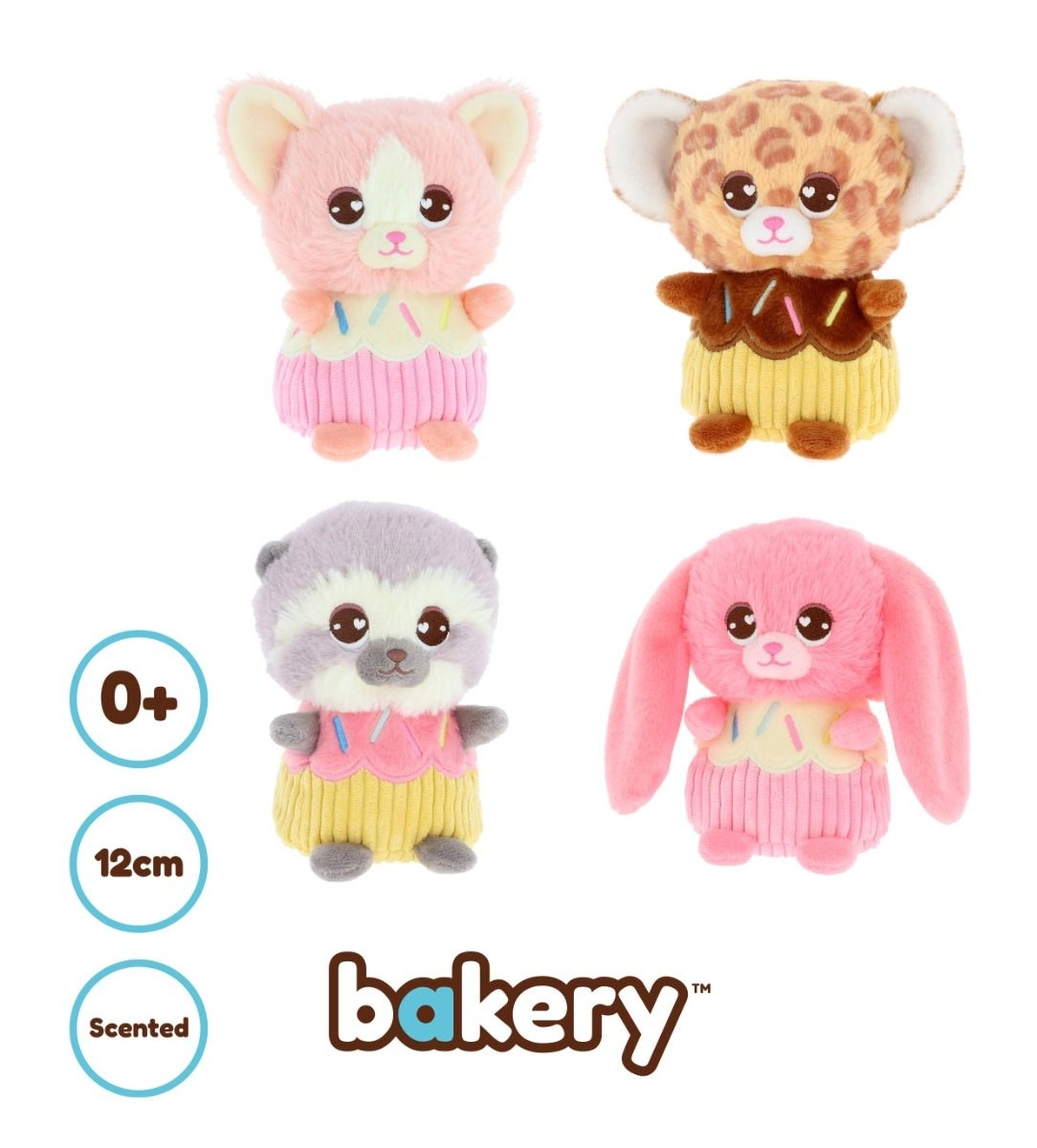 Motsu Novelty M.Cupcakes - 0 month & above 1 Pc (12 cm)