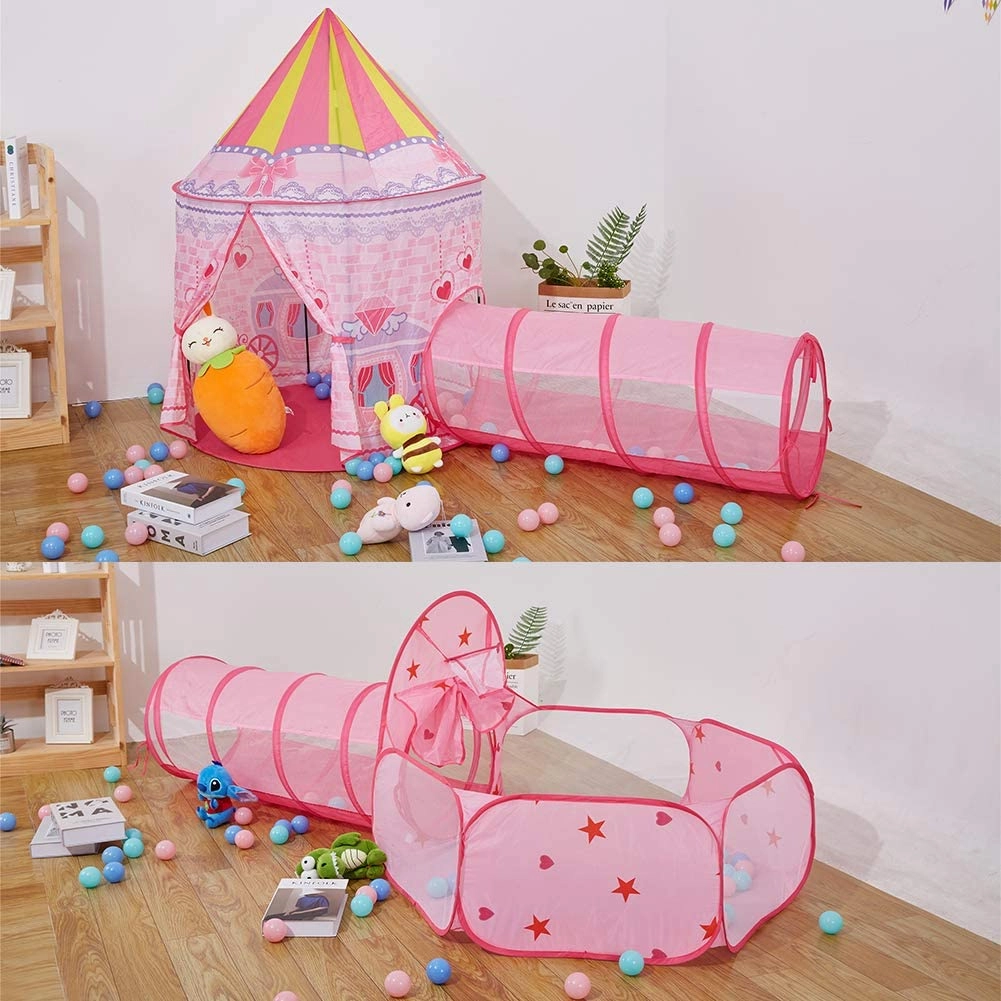 Space Ship Play Tent + Crawl Tunnel + Ball Pit