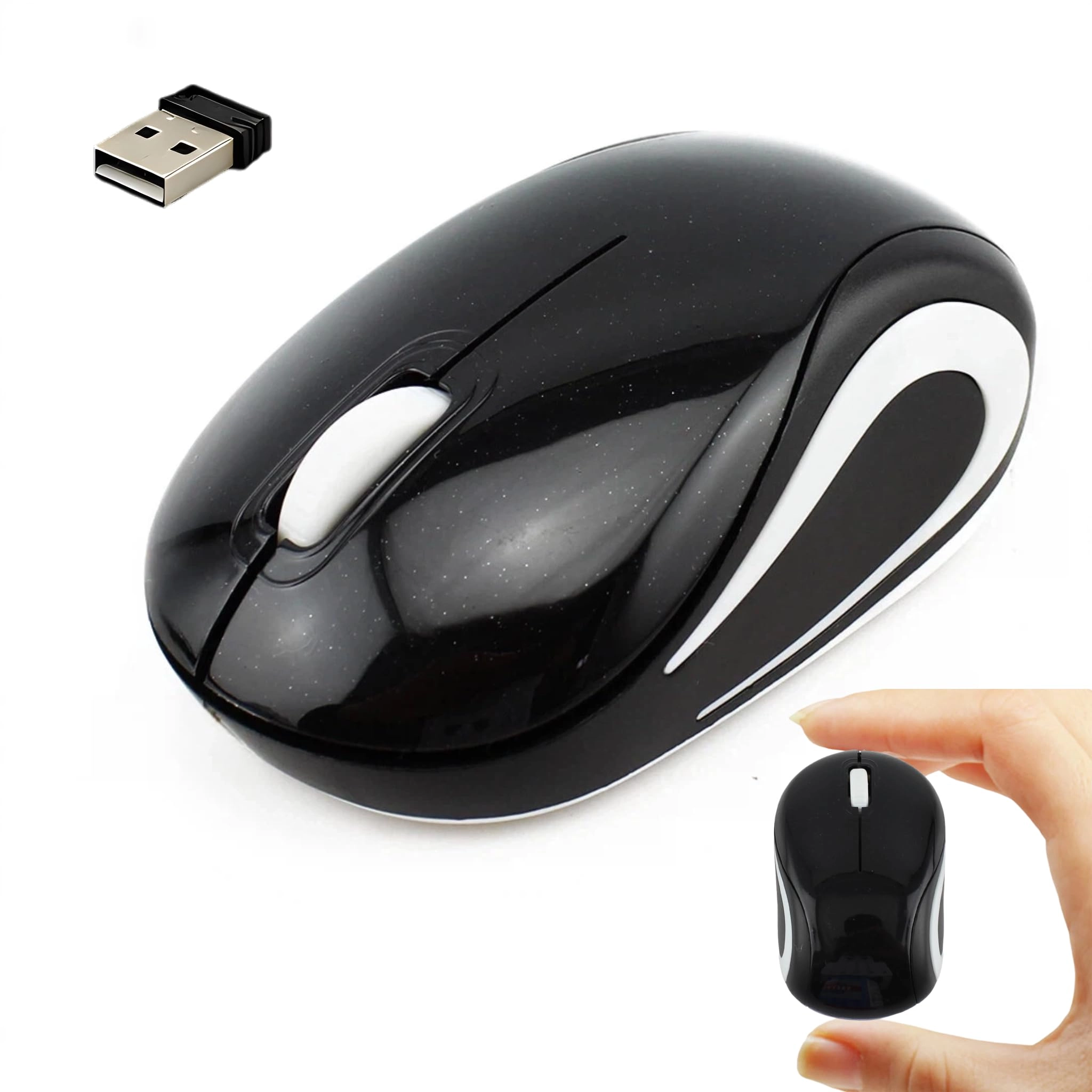 Cute Silent Slim Cartoon Optical Mouse - USB