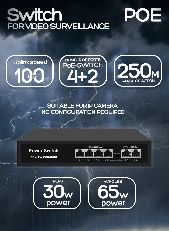 EXPGlobal Ethernet Switch - 6-ports