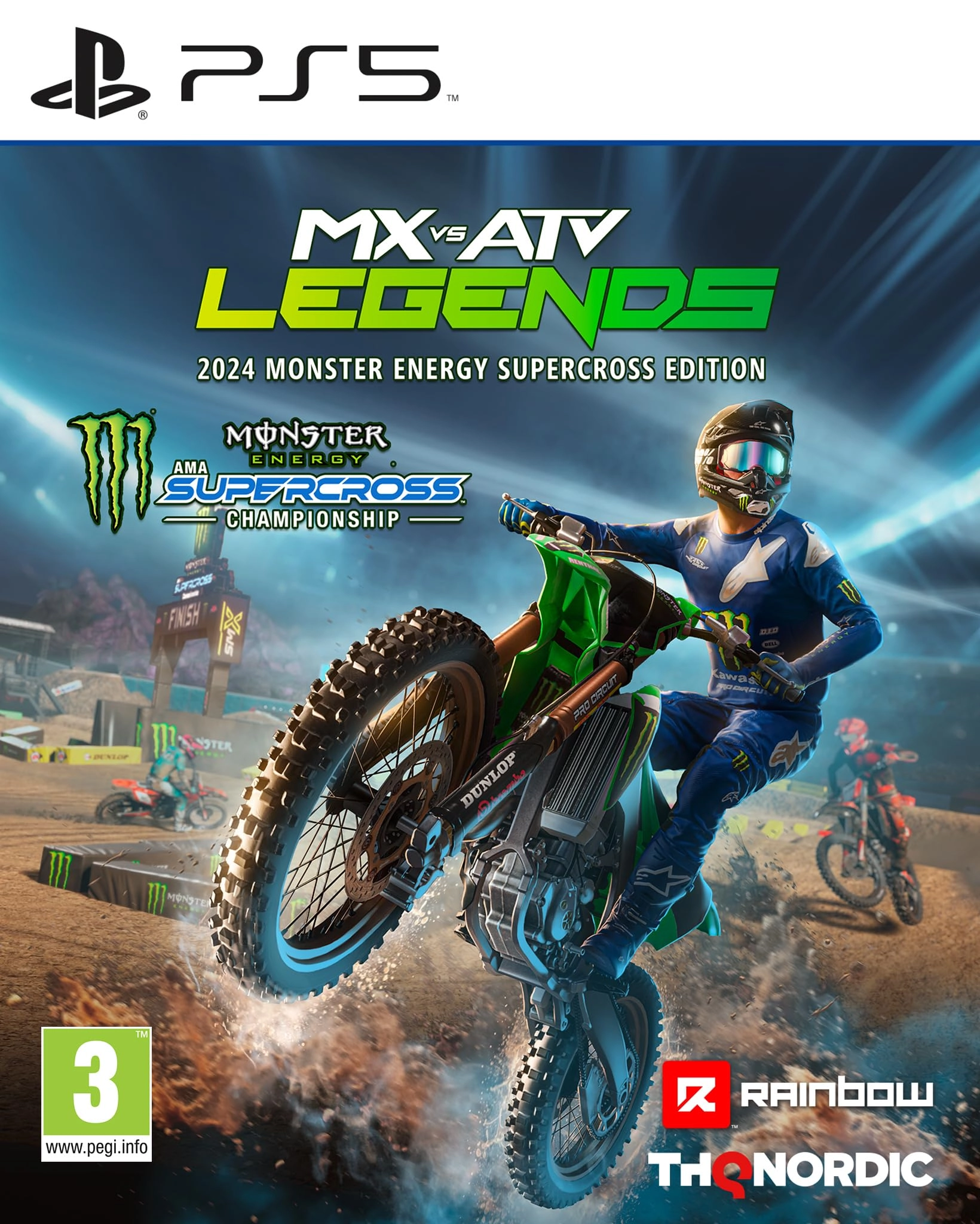 THQ Nordic MX vs ATV Legends - 2024 Monster Energy Supercross Edition - PlayStation 5