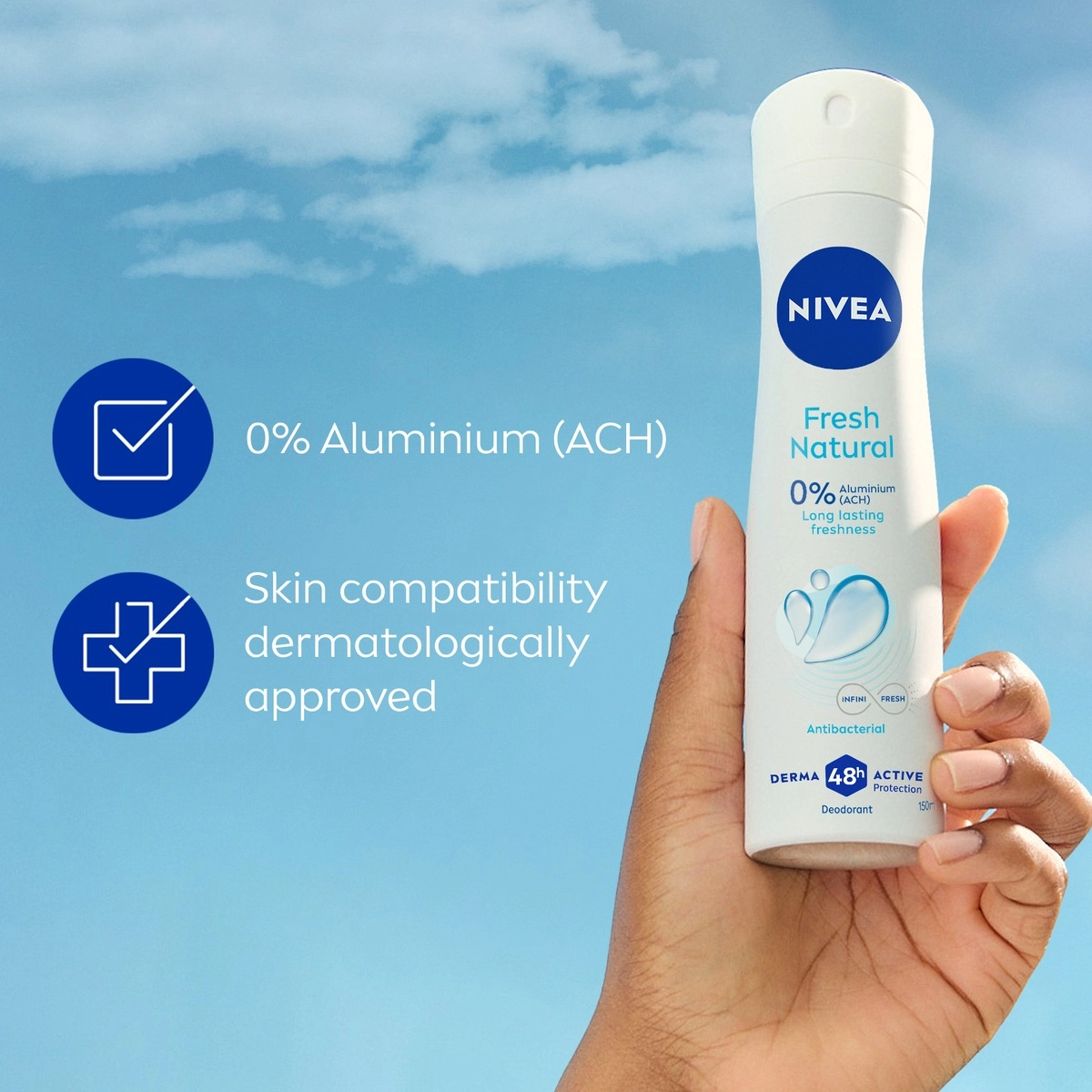 Fresh Natural Deodorant - ocean extracts 150 milliliter