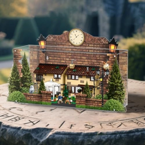 Acrylic Figures Display Box - 76451 Priivet Drive: Aunt Marrge's Visit LE-GO