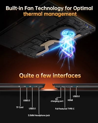 P1 - 17.6'' N5095 16GB DDR4 512GB SSD + 128GB eMMC