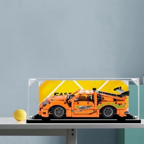 Acrylic Figures Display Box - for 21357 20x20x40cm Mirror+2mm