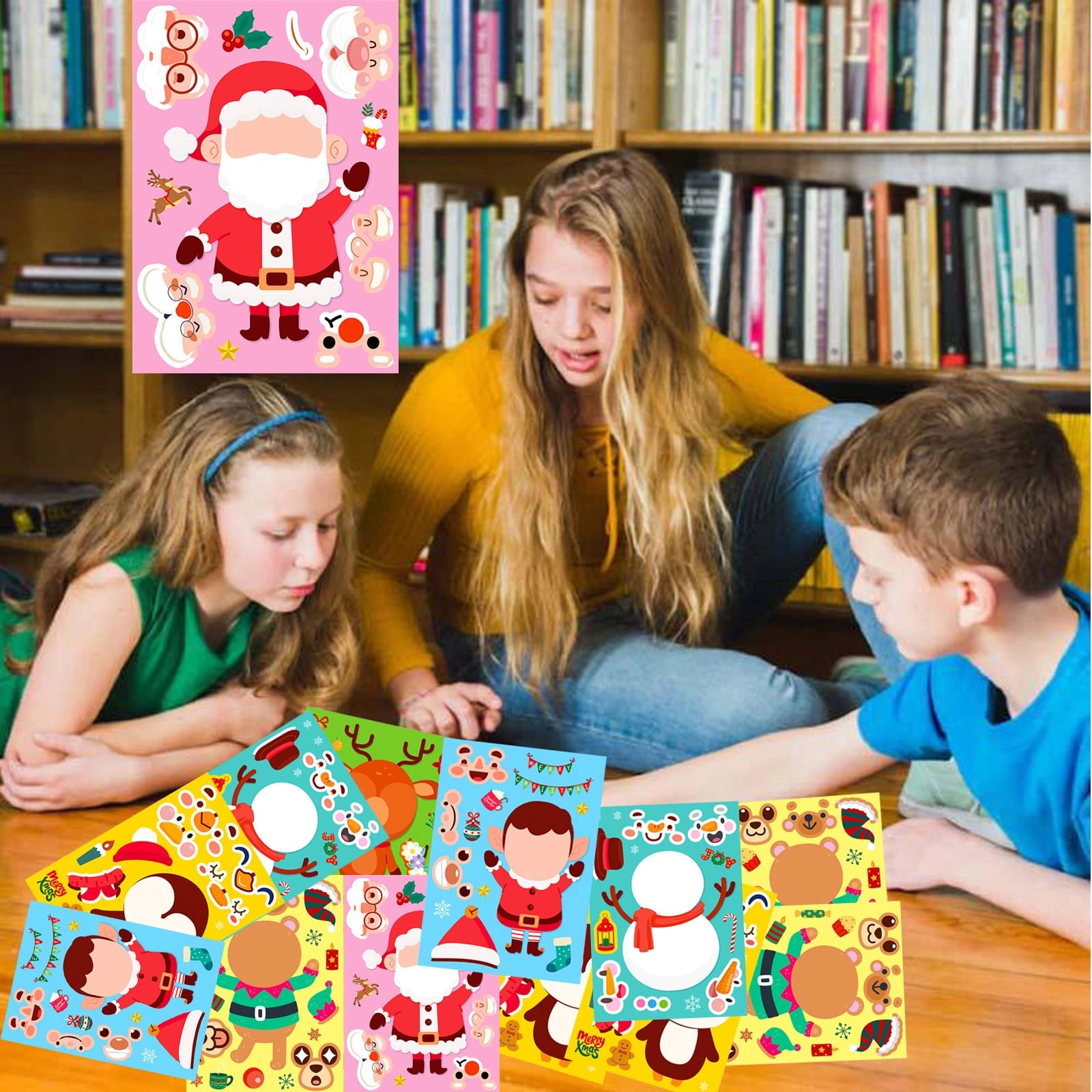 Robot Stickers - 18 Sheets