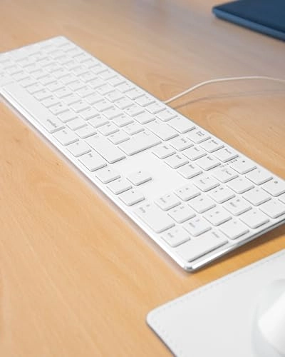 RIVA Slim Metal Scissor Keyboard - DE Wired