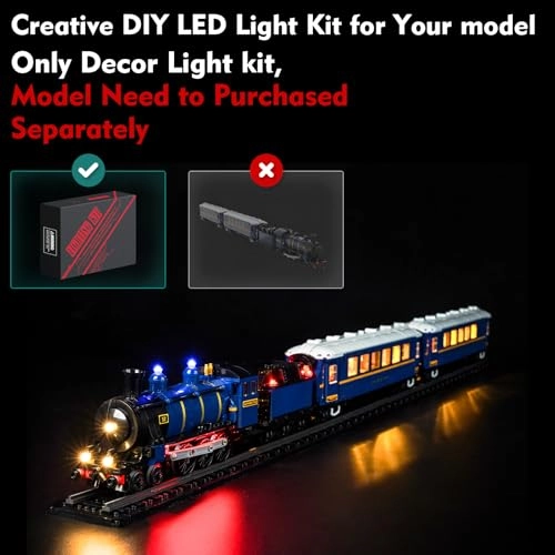 LED Light Kit - The Orient Express Train Lego