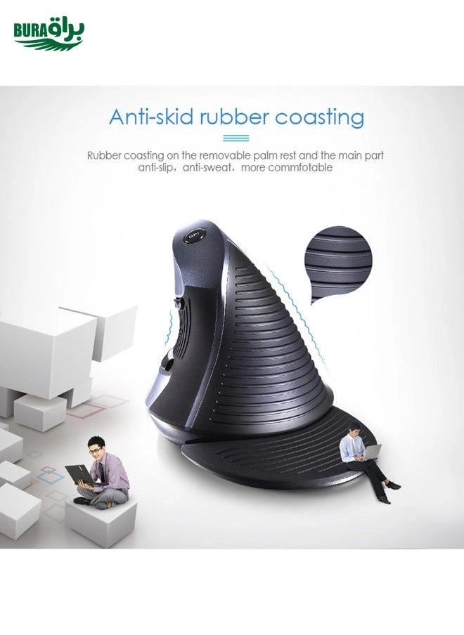 M618GX Ergonomic Vertical Mouse - Wireless