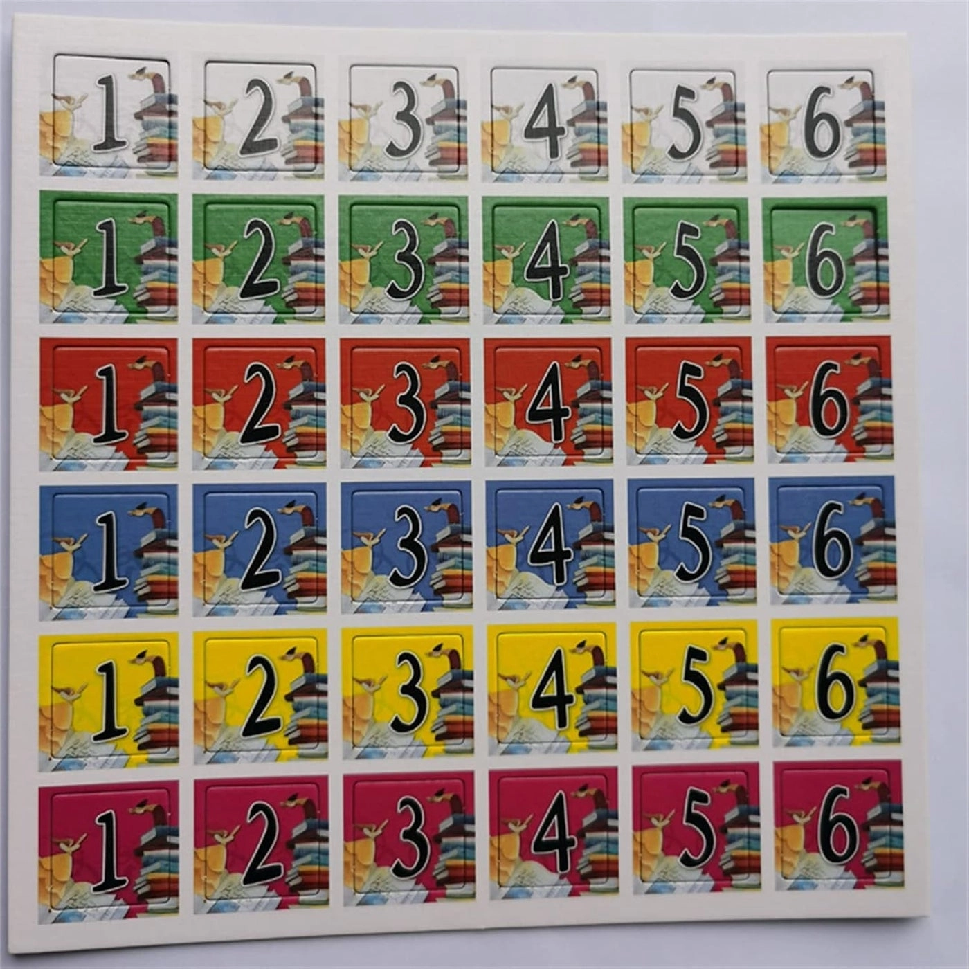 Adventure Board Game - Family Multiplayer Number Cards