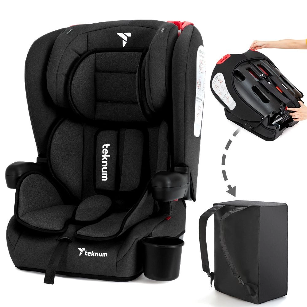 Pack And Go Foldable Car Seat - Group 1/2/3 (9-36Kg)