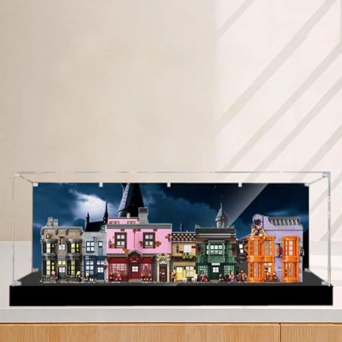 Acrylic Display Box for LEGO 75978 Diagonal Lane Kit