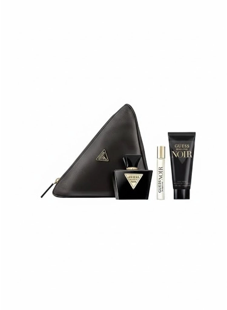 Seductive Noir L Eau de Toilette 75 ml +15 ml +Body Lotion 100 ml +Pouch Set
