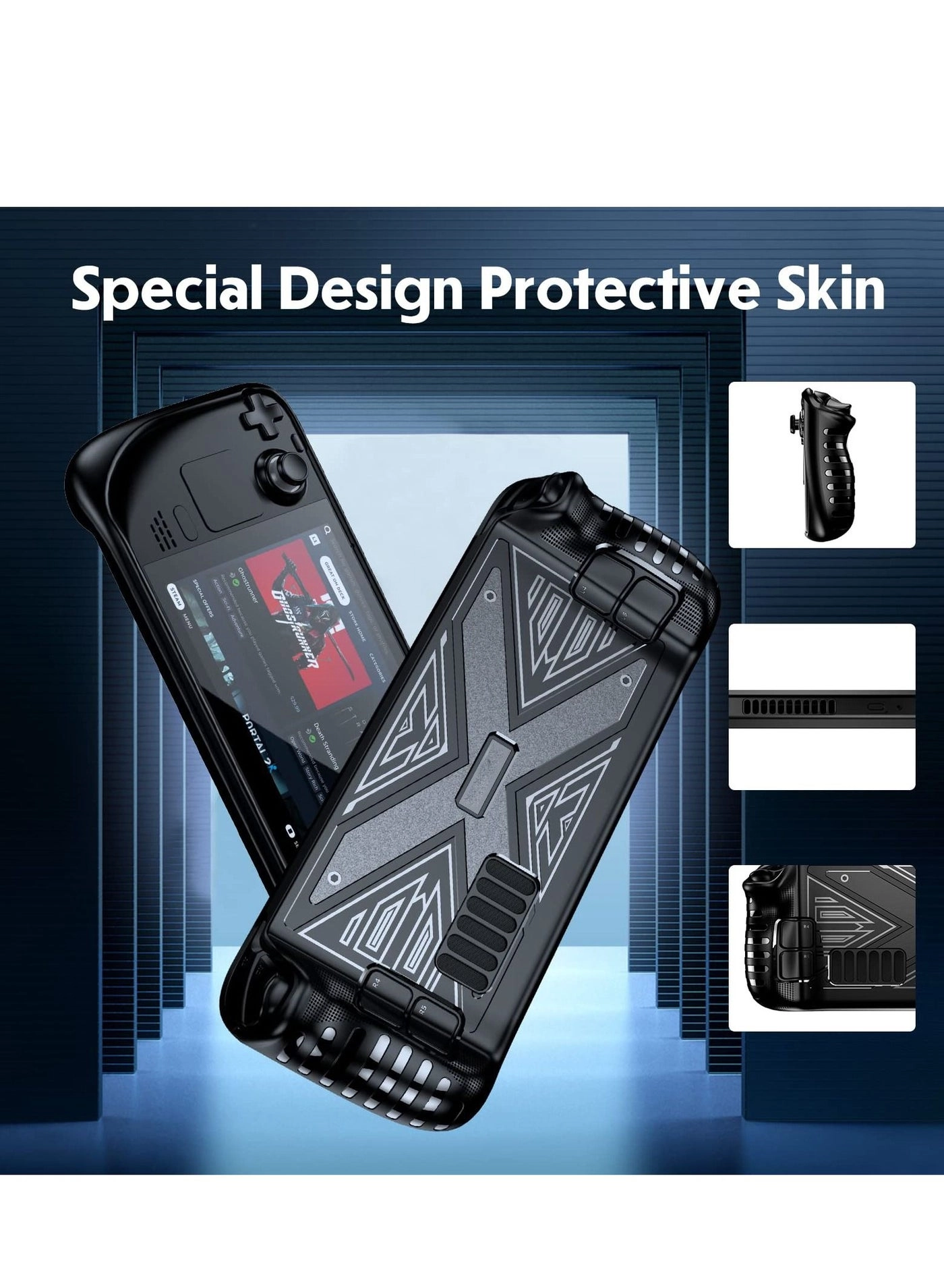 Steam Deck Case - Non-slip TPU Shockproof