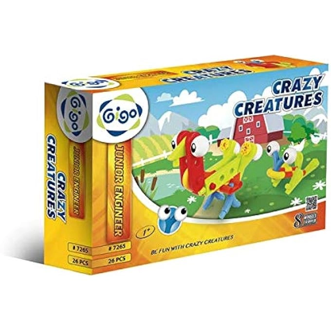 Generic JUNIOR ENGINEER CRAZY CREATURES Set
