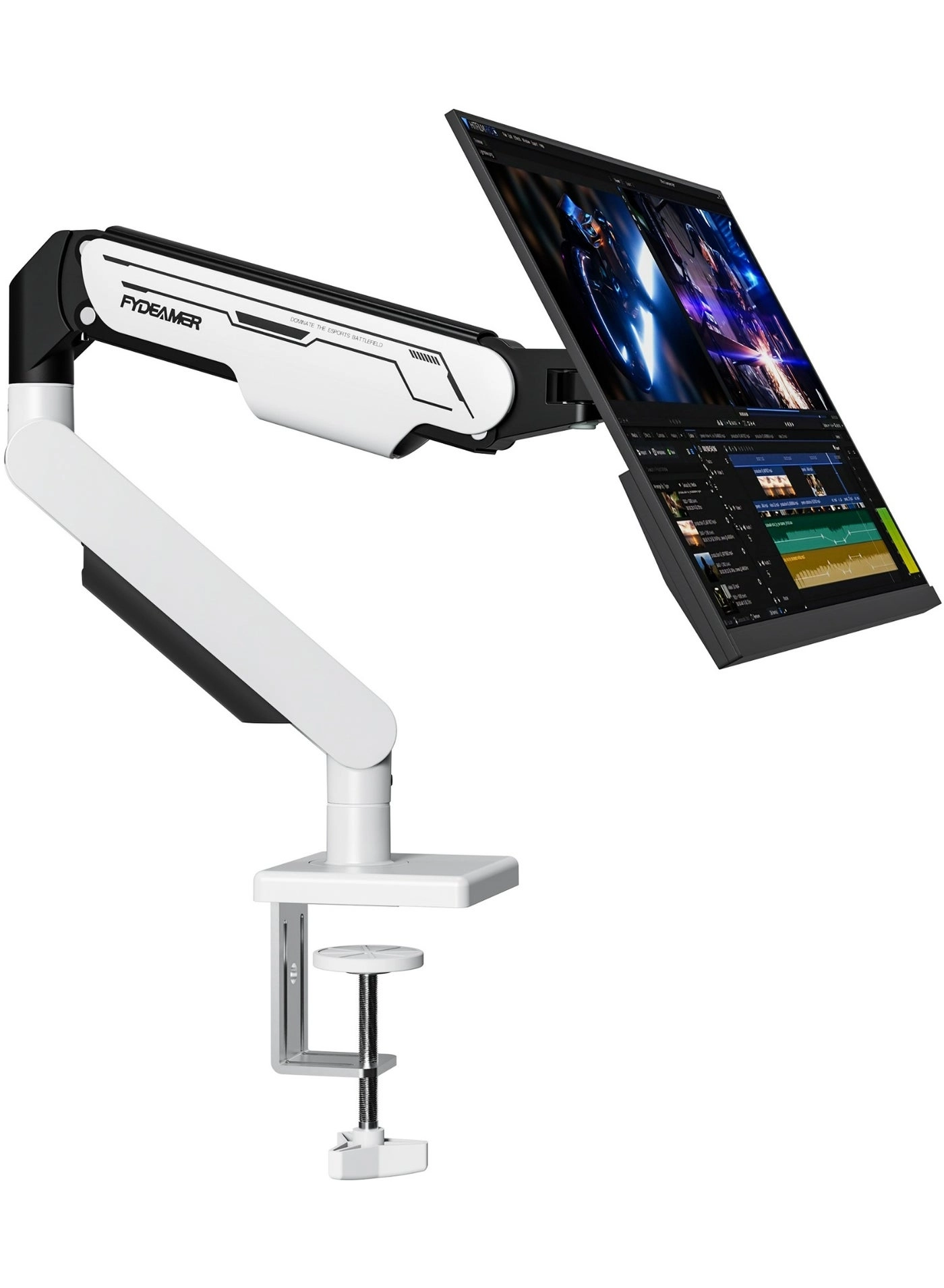 PC Monitor Arm - Single Arm 17-35" 75x75/100x100mm