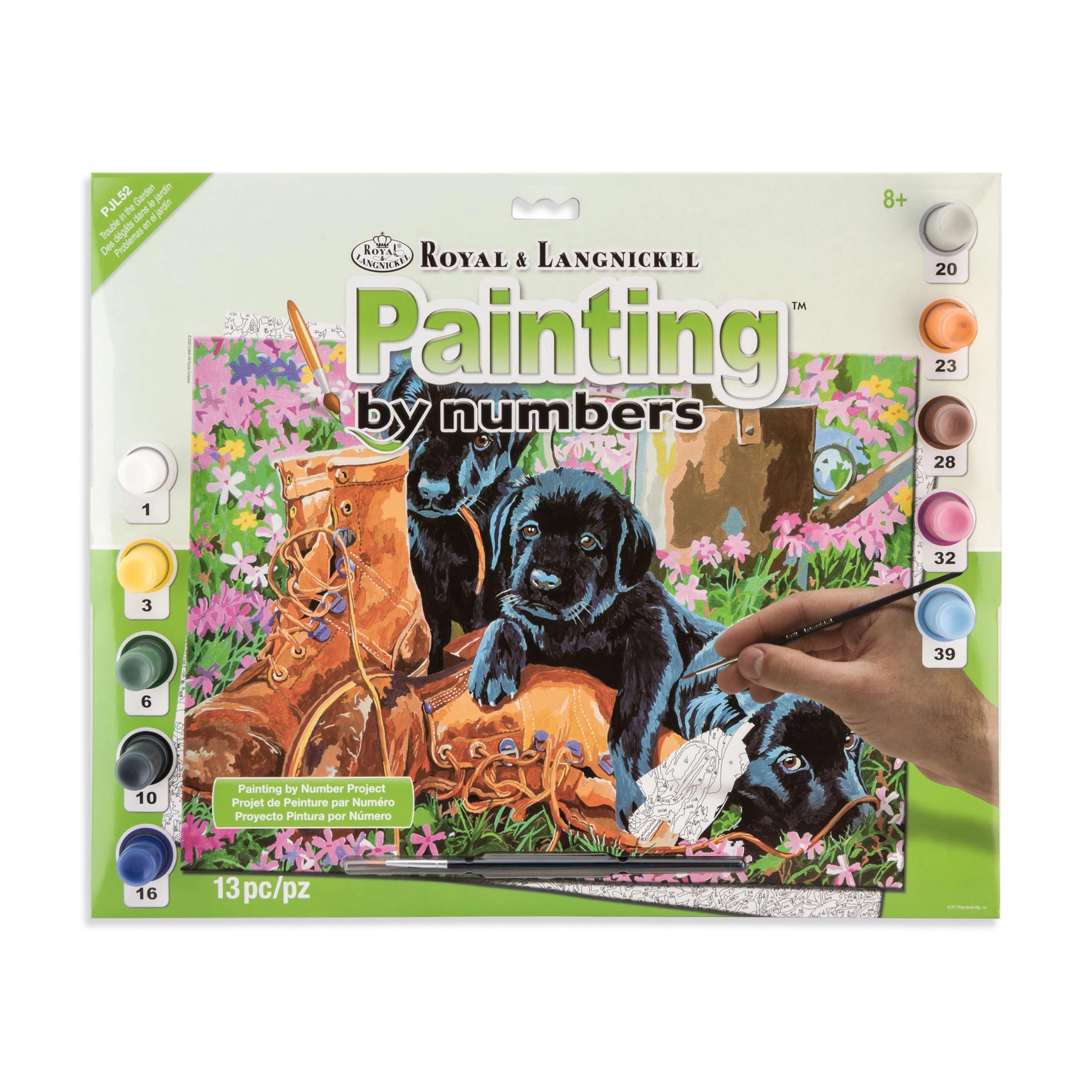 Royal Brush Mfg PBN JR LG Trouble in The Garde - 10 piece(s)