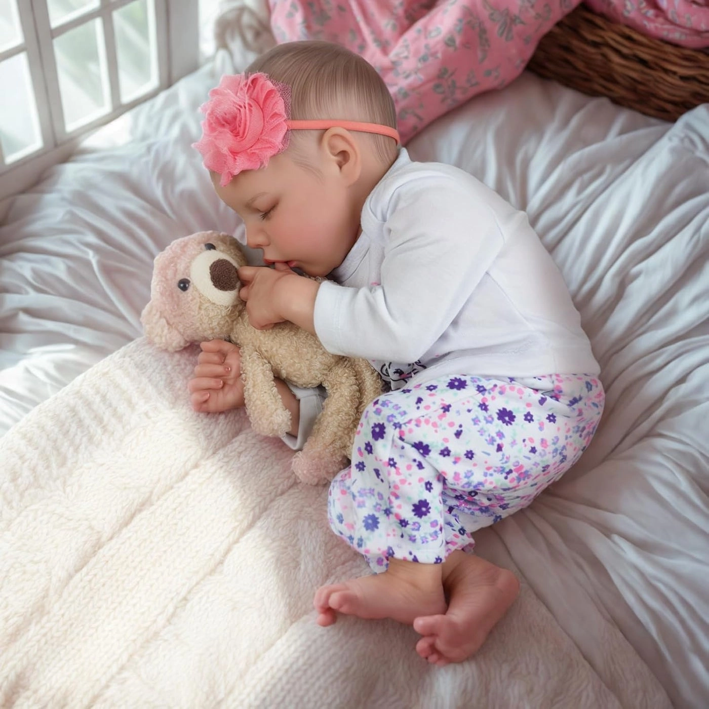 Reborn Baby Doll - Vinyl White Ages 16+