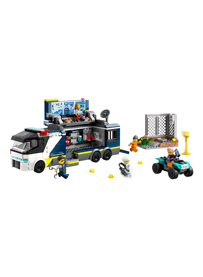 City Police Mobile Crime Lab Truck (60418)