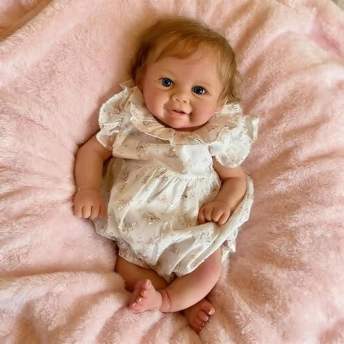 Reborn Baby Doll - 19 Inch Silicone Girl Ages 3+