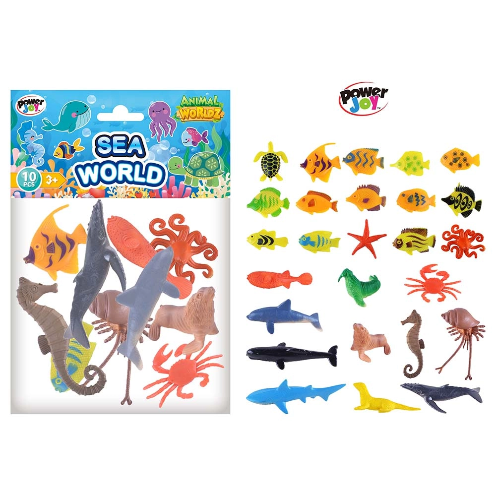 Sea World Figurines (AL-2030B) 10 pcs