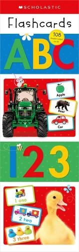 Cartwheel Books ABC & 123 Flashcards - 108 pieces