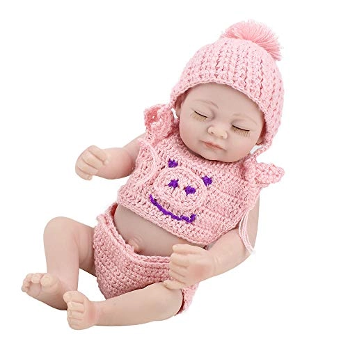 Reborn Baby Doll - 10 inch 25 cm Silicone black skin Ages 3 months+