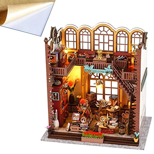 Miniature Wooden Dollhouse Furniture Kit - Creative Room 1:24