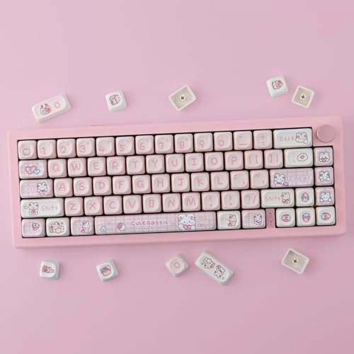 PBT Keycaps - Snack Rabbit