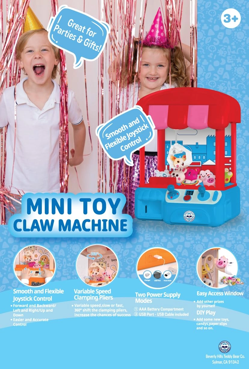 Mini Claw Machine - Arcade 3 years+