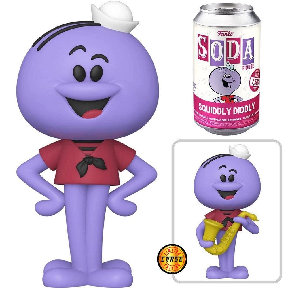 FUNKO Squiddly Diddly - Hanna Barbera Vinyl SODA (Chance of Chase)