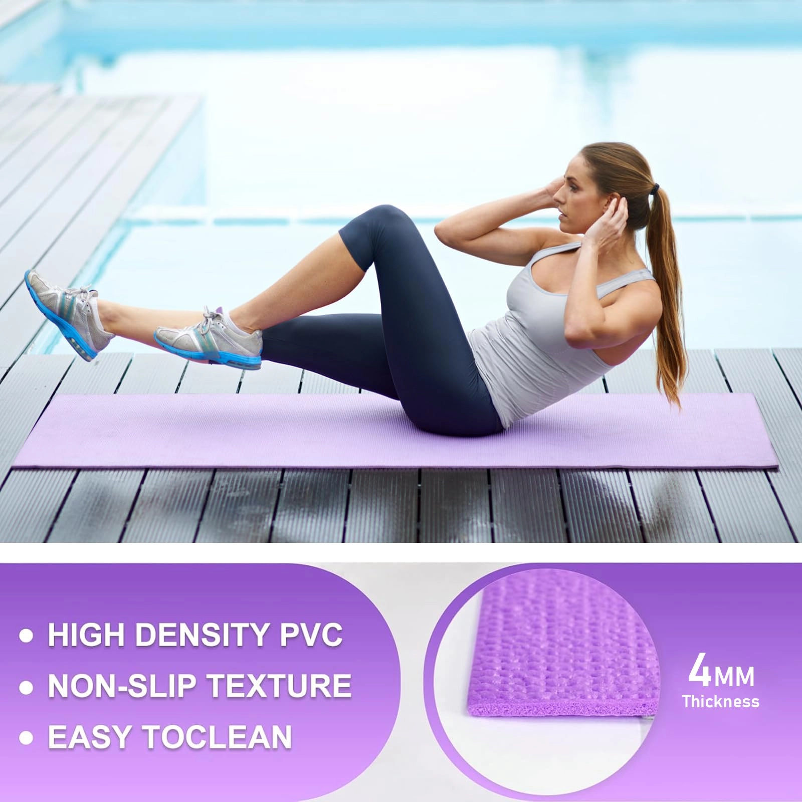 Yoga Mat - Ethylene Vinyl Acetate 4mm